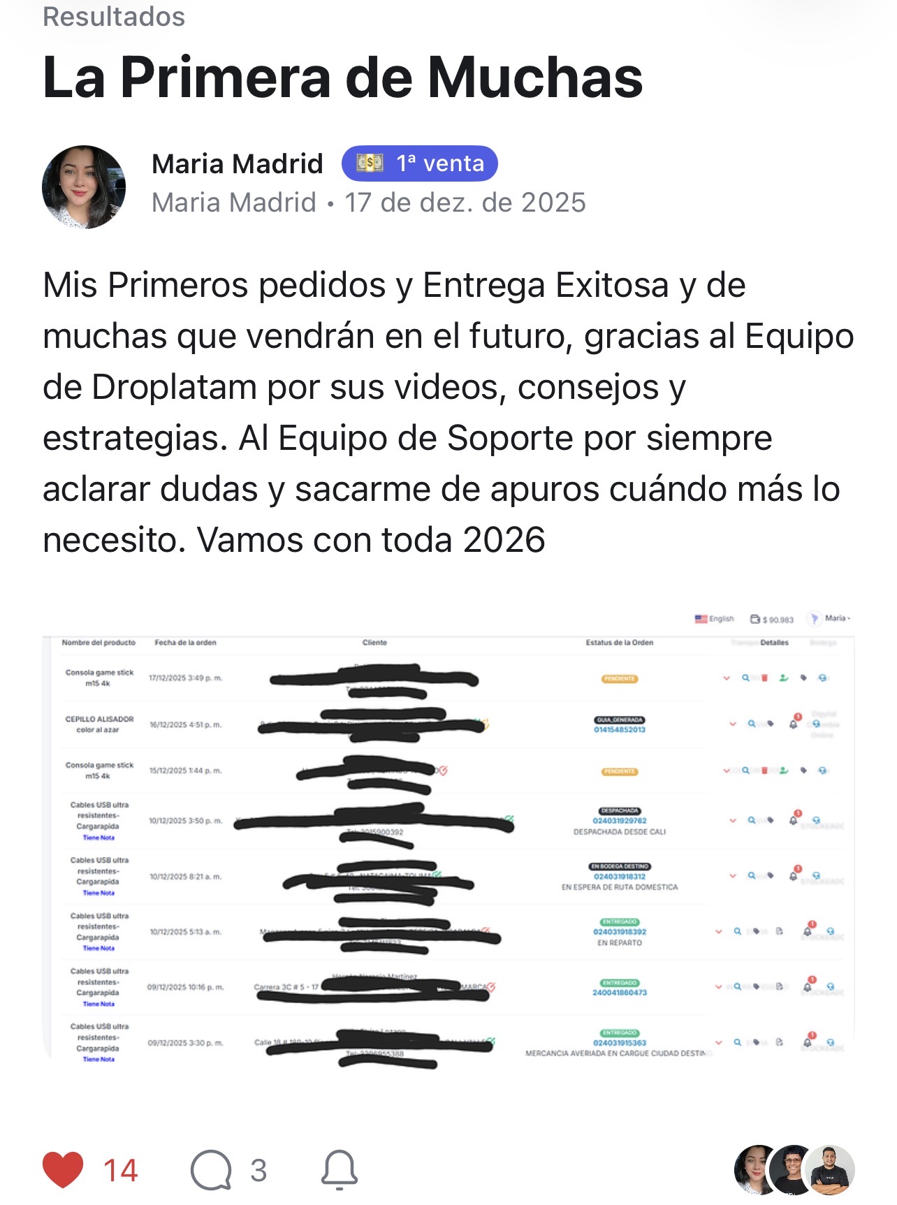 Resultado de alumno 8