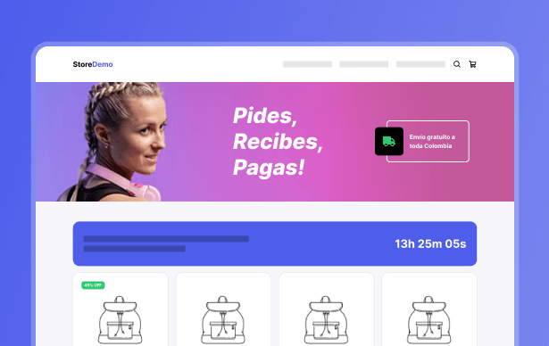 Tienda lista para vender